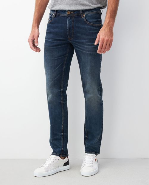 Jean de Hombre Morrison Pulse, Straight Fit Boot Cut- Azul Oscuro