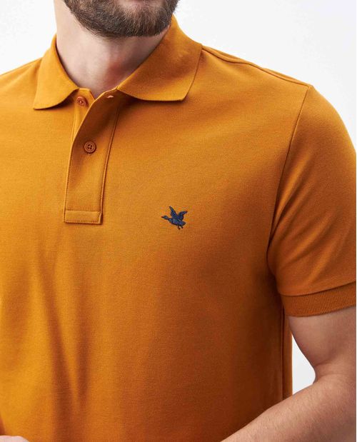 Camiseta de Hombre Tipo Polo, Classic Fit Manga Corta