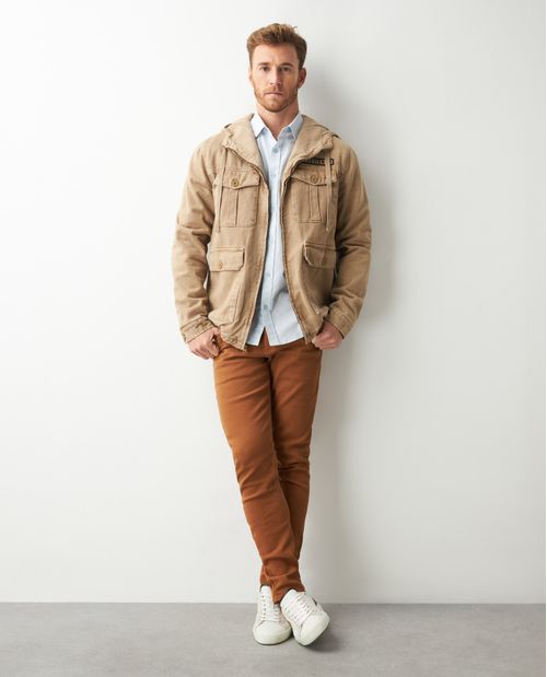 Pantalón de Hombre, Slim Fit Bota Slim - 5 Bolsillos
