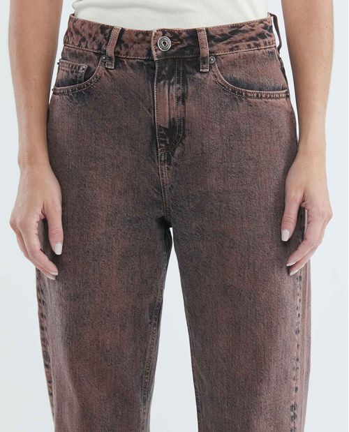 Jean de Mujer Super High Rise, High Cosmo, Boot Cut - Rojo