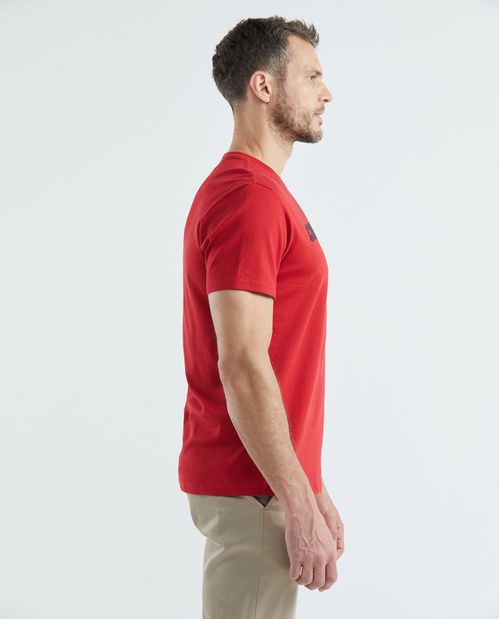 Camiseta Gráfica de Hombre, Slim Fit Cuello Redondo - Estampación en Alta Densidad