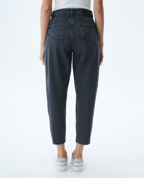 Jean de Mujer Ballon Leg, Boot Cut - Gris Oscuro
