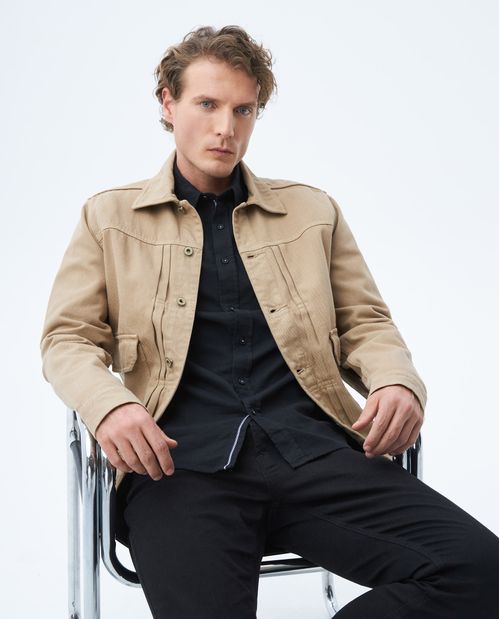 Chaqueta de Hombre, Tipo Trucker - 100% Algodón