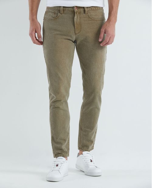 Pantalón de Hombre, Slim Fit Bota Slim - 5 Bolsillos