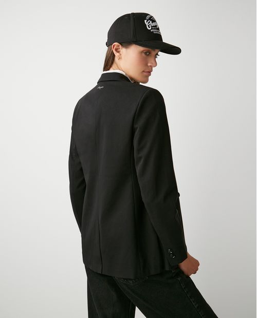 Blazer de Mujer, Diseño Cruzado - Influencia Náutica