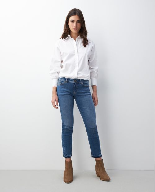 Jean de Mujer Rusty Pulse, Low Rise Boot Cut - Azul Medio