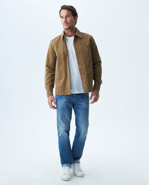 Jean de Hombre Straight Fit, Morrison, Boot Cut- Azul Medio