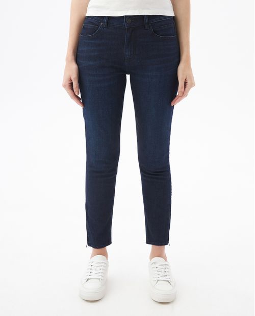 Jean de Mujer High Rise, Cosmo, Bota Skinny - Azul Ultra Oscuro