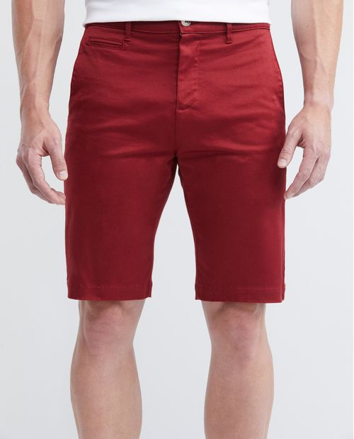 Bermuda de Hombre, Straight Fit - Básico Casual