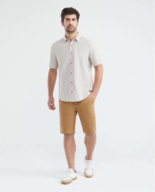 Bermuda de Hombre, Regular Fit - Básico Casual