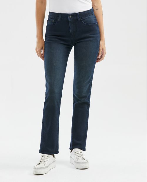 Jean de Mujer High Rise, Cosmo, Boot Cut - Azul Ultra Oscuro Raw