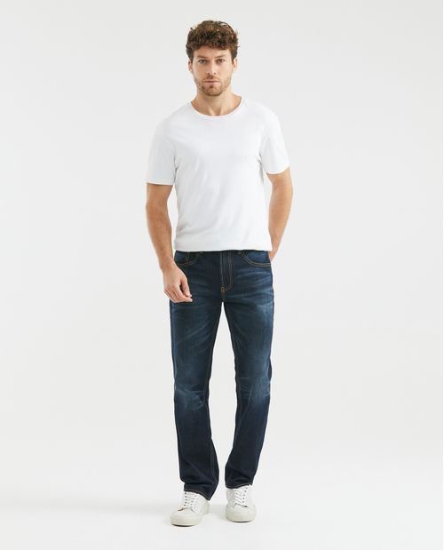 Jean de Hombre, Relaxed Fit, Revenge, Boot Cut - Azul Ultra Oscuro