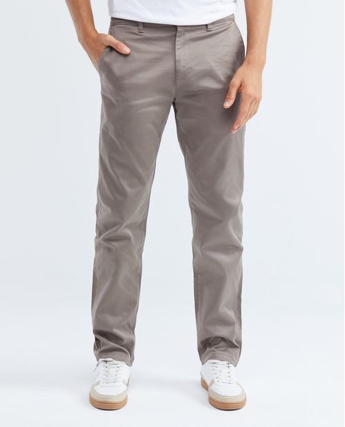 Pantalón de Hombre, Regular Fit Bota Recta - Básico Casual