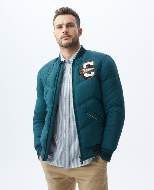 Chaqueta de Hombre, Acolchada - Varsity