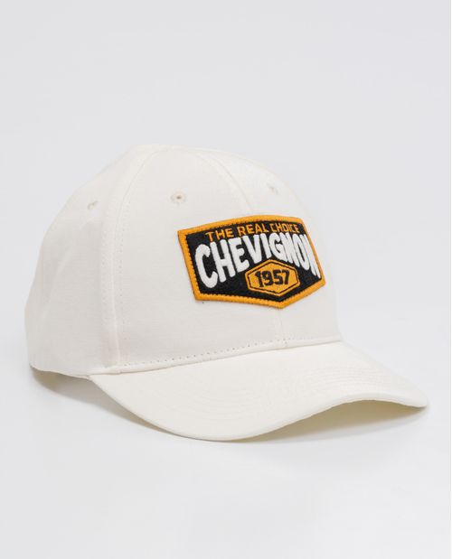 Gorra Unisex, Algodón, Correa Plástica - Parche Frontal Chevignon 1957