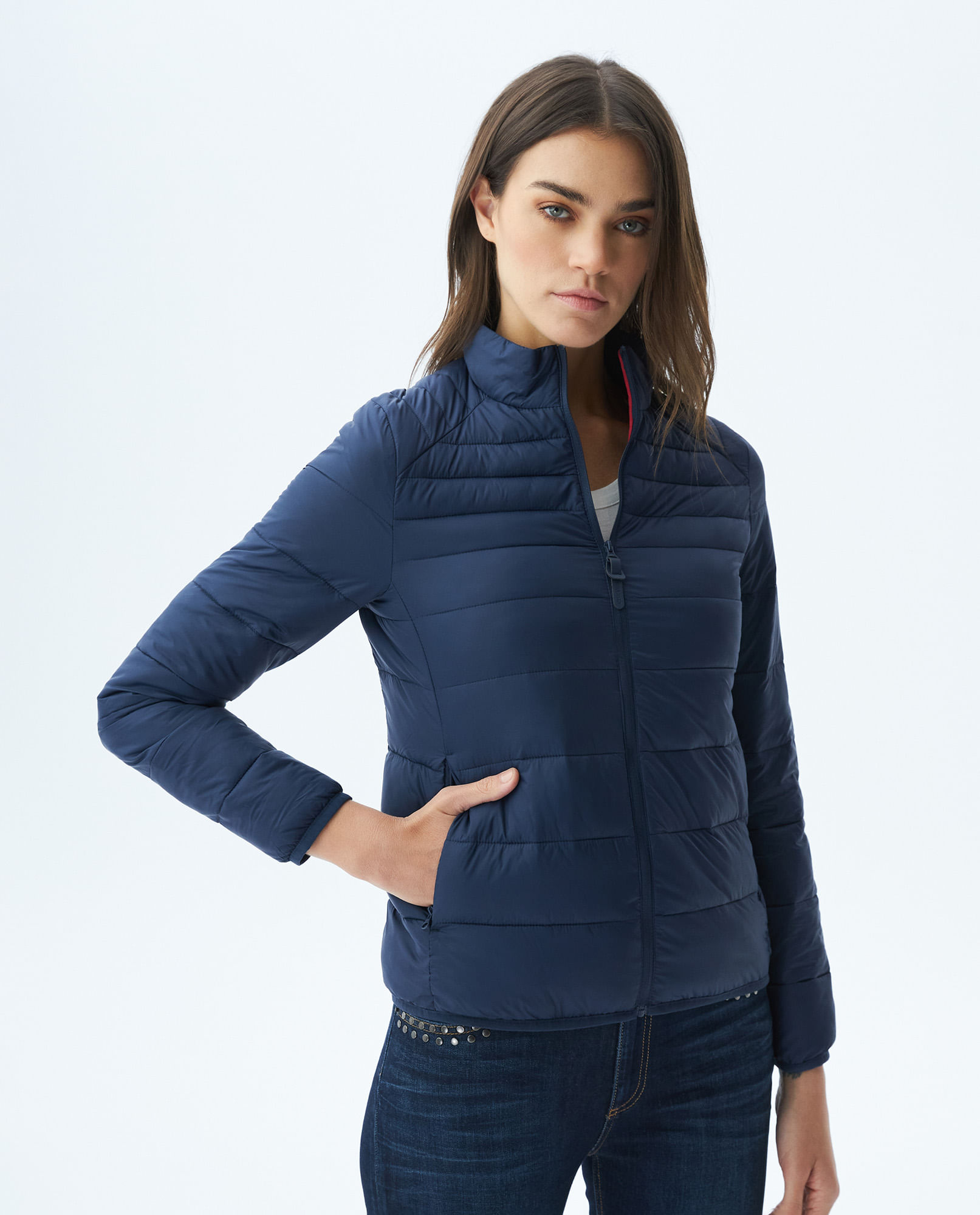 Chaqueta de Mujer Acolchada Ligera