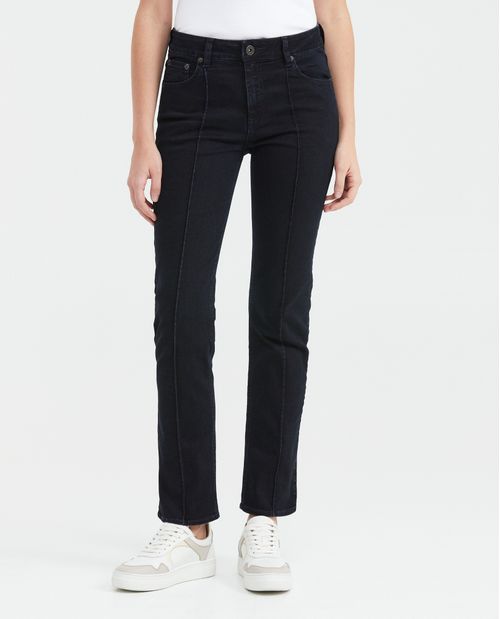 Jean High Rise Boot Cut Azul Ultra Oscuro para Mujer