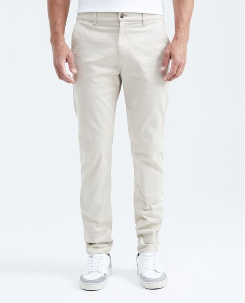 Pantalón Tipo Chino Regular Fit Boot Cut para Hombre