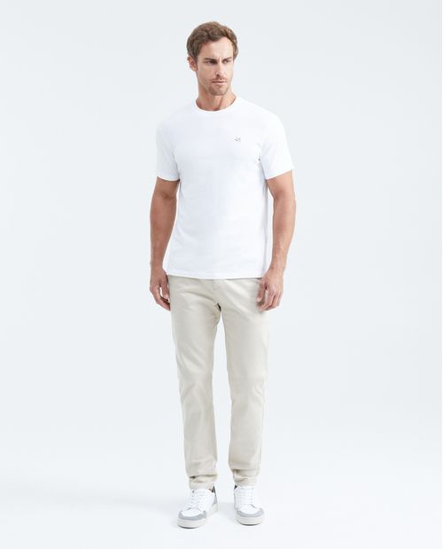 Pantalón Tipo Chino Regular Fit Boot Cut para Hombre