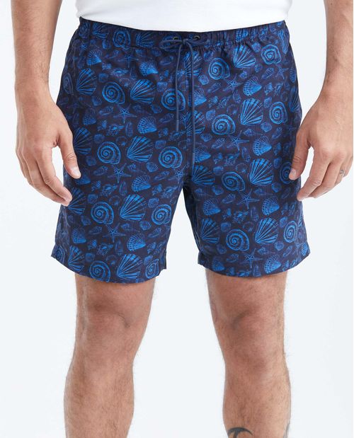 Pantaloneta de Baño Estampada para Hombre