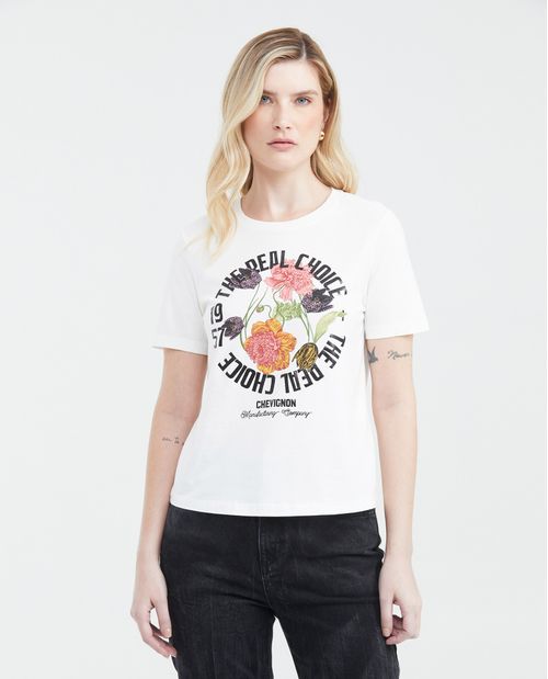 Camiseta Estampada para Mujer