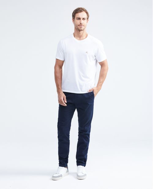Pantalón Tipo Chino Regular Fit Boot Cut para Hombre