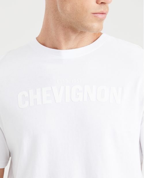 Camiseta Slim Fit Estampada Cuello Redondo para Hombre