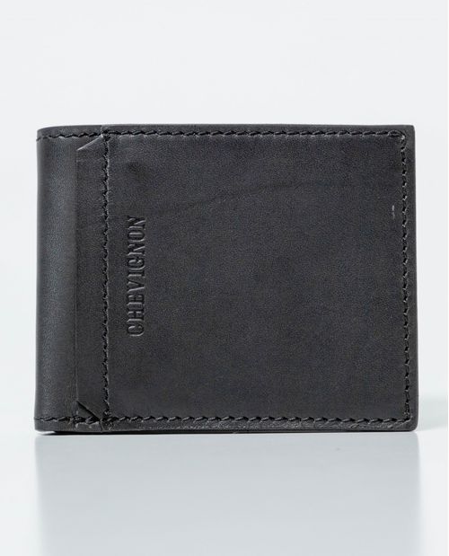 Billetera en Cuero Formato Horizontal Dos Alas para Hombre