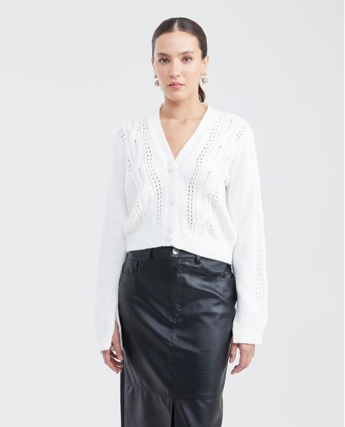 Cardigan Tejido para Mujer