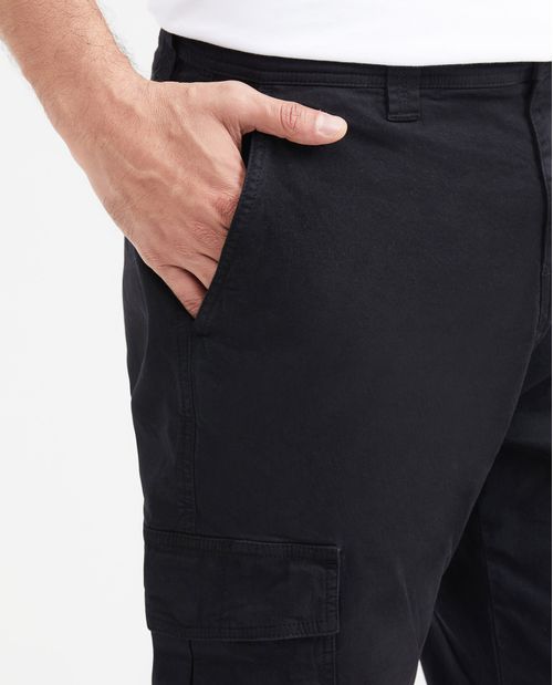 Pantalón Tipo Cargo Regular Fit Bota Amplia para Hombre
