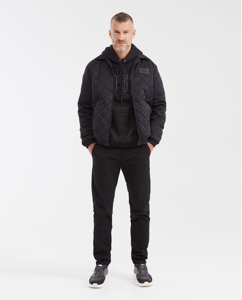 Chaqueta Doble Faz con Un Lado Acolchado para Hombre