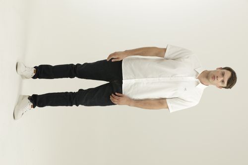 Camisa Manga Corta de Algodón para Hombre