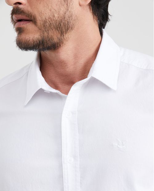 Camisa Manga Corta 100% Algodón Masculina