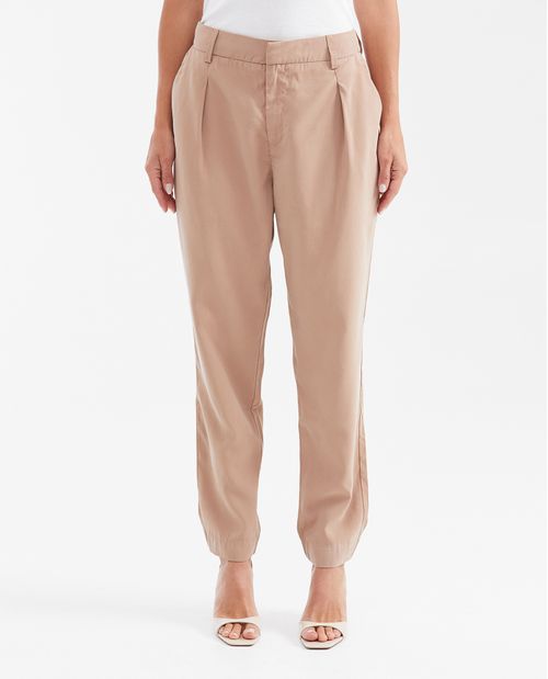 Pantalón Silueta Recta con para Mujer