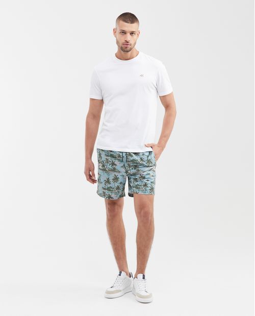 Pantaloneta de Playa Estampada para Hombre