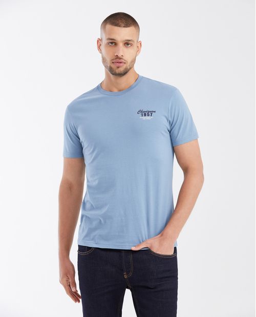 Camiseta Slim Fit Estampada para Hombre