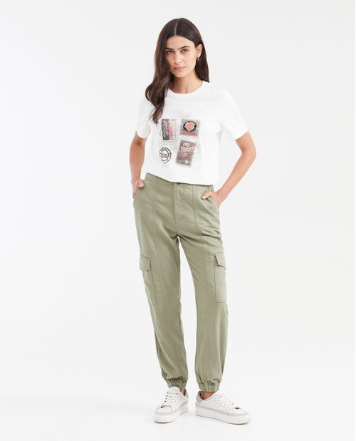 Camiseta Manga Corta Femenina