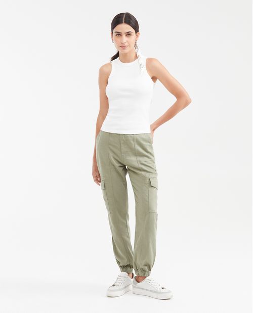 Pantalón Jogger Algodón Femenino