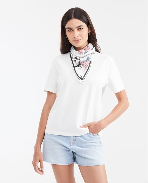 Camiseta Manga Femenina