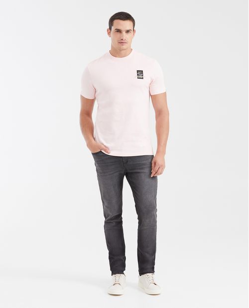 Camiseta Slim Fit en 100% Algodón para Hombre