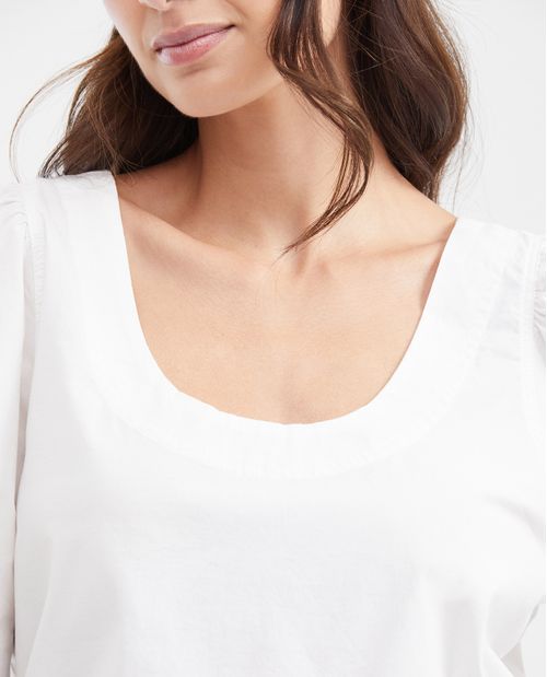 Camisa Femenina Manga 3/4