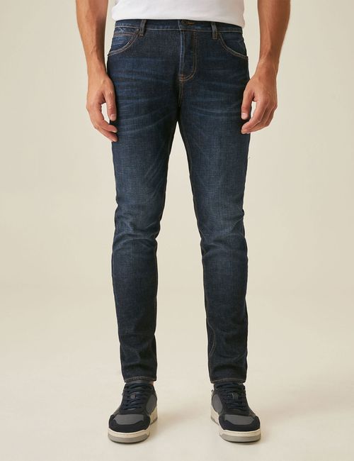 Jean Skinny Para Hombre