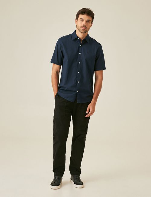 Camisa Manga Corta Para Hombre