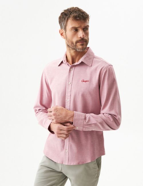 Camisa Slim Fit Para Hombre