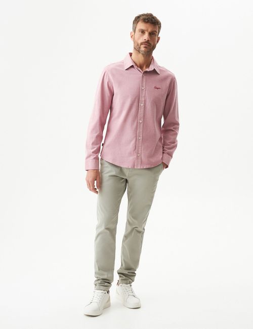 Camisa Slim Fit Para Hombre