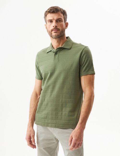 Camiseta Polo Slim Fit Para Hombre
