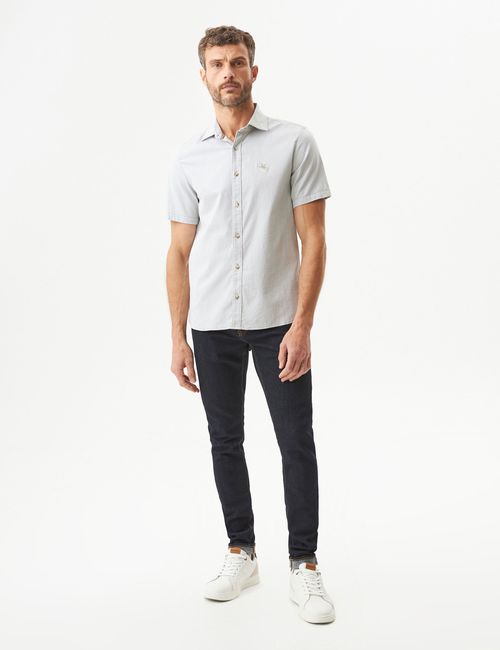 Camisa Slim Fit Para Hombre