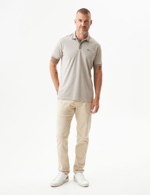 Camiseta Polo Slim Fit Para Hombre