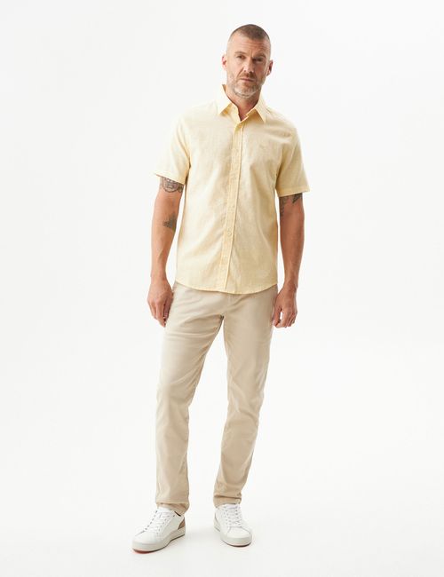Camisa Regular Para Hombre
