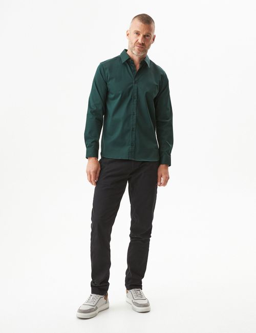Camisa Slim Fit Para Hombre